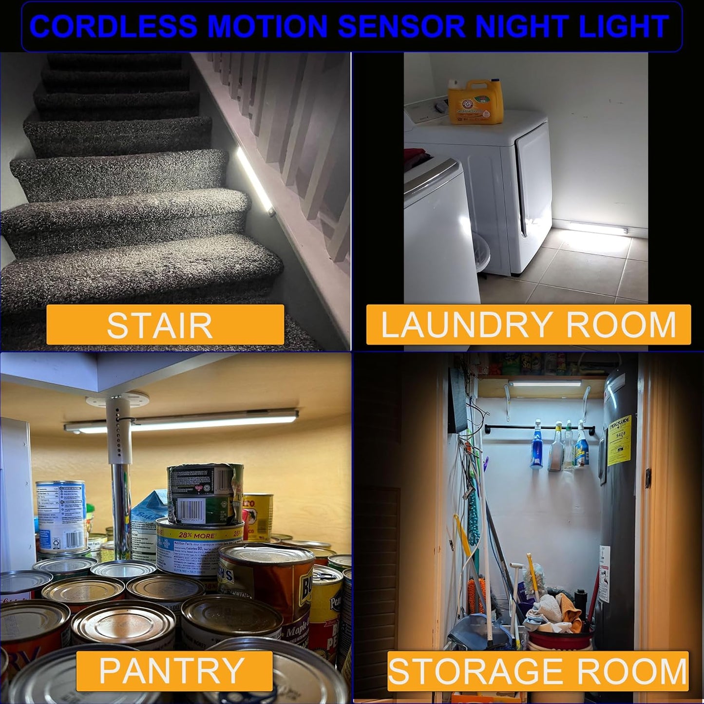Under Cabinet Lighting | Magnetic Motion Sensor LED Light