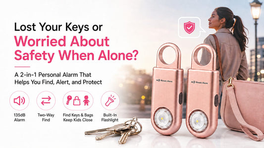 Always Losing Your Keys or Feeling Unsafe Alone? Meet the Personal Safety Alarm That Does More Than Protect You