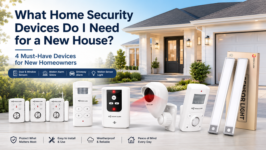 What Home Security Devices Do I Need for a New House?