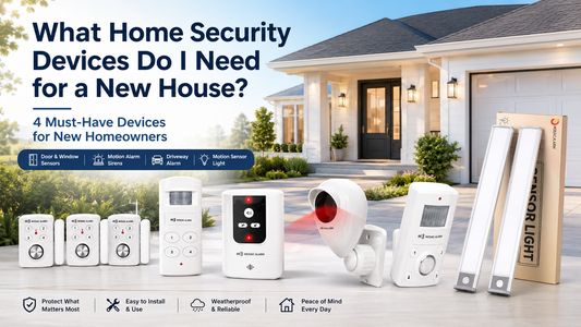 What Home Security Devices Do I Need for a New House?