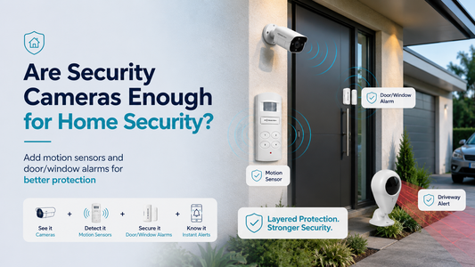 Are Security Cameras Enough for Home Security? Why Cameras Need Backup Alarms