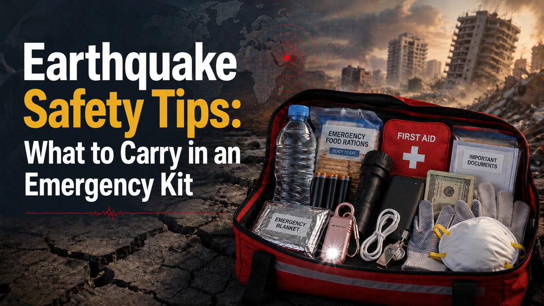 Earthquake Safety Tips: What to Carry in an Emergency Kit