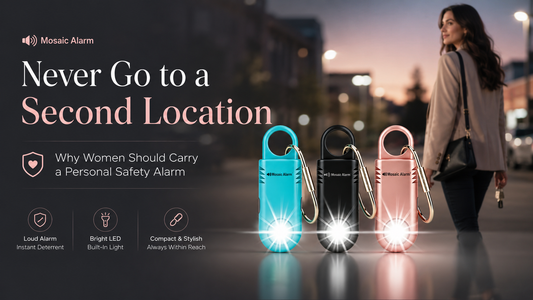 Never Go to a Second Location: Why Women Should Carry a Personal Safety Alarm