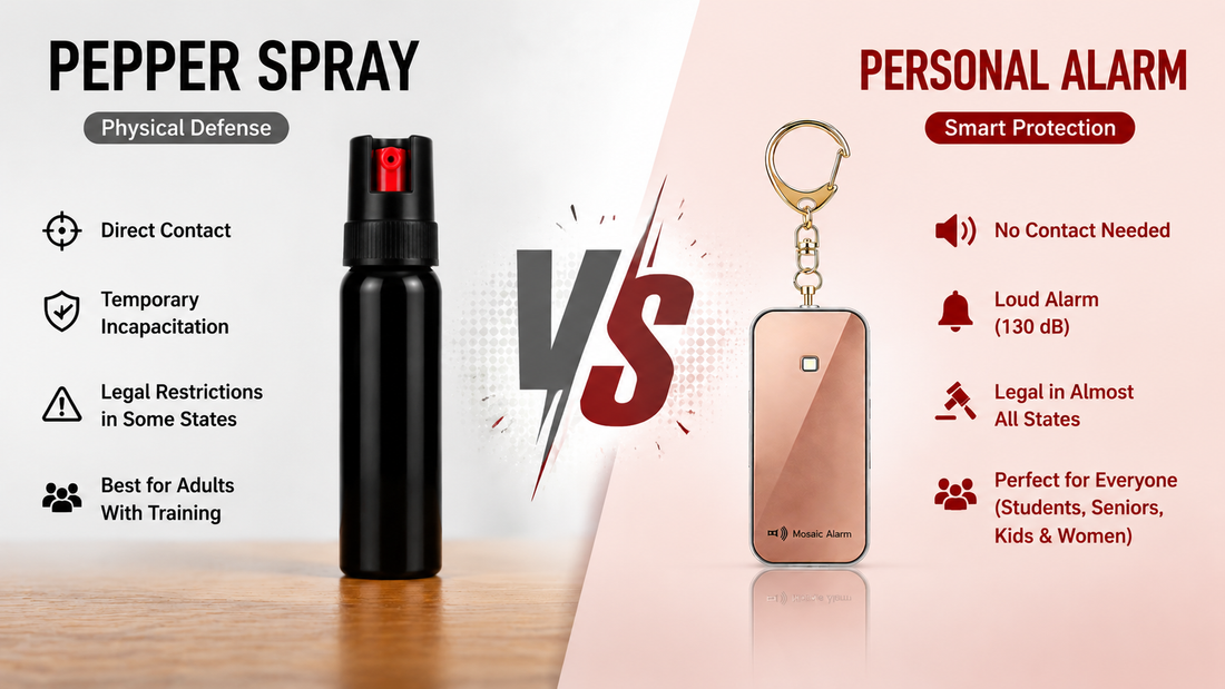Must-Read Before Buying: Pepper Spray vs Personal Alarm