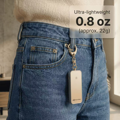 The Thinnest Personal Safety Alarm Keychain for Women