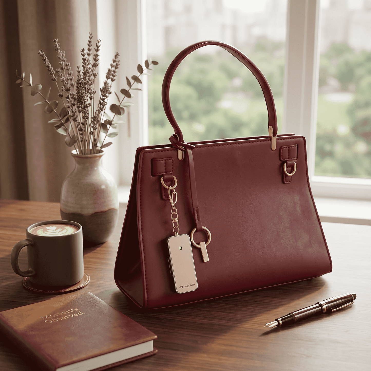 The Thinnest Personal Safety Alarm Keychain for Women