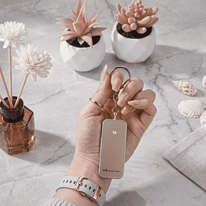 The Thinnest Personal Safety Alarm Keychain for Women