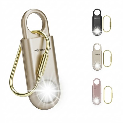 130dB Personal Safety Alarm Keychain for Women, Kids & Travel