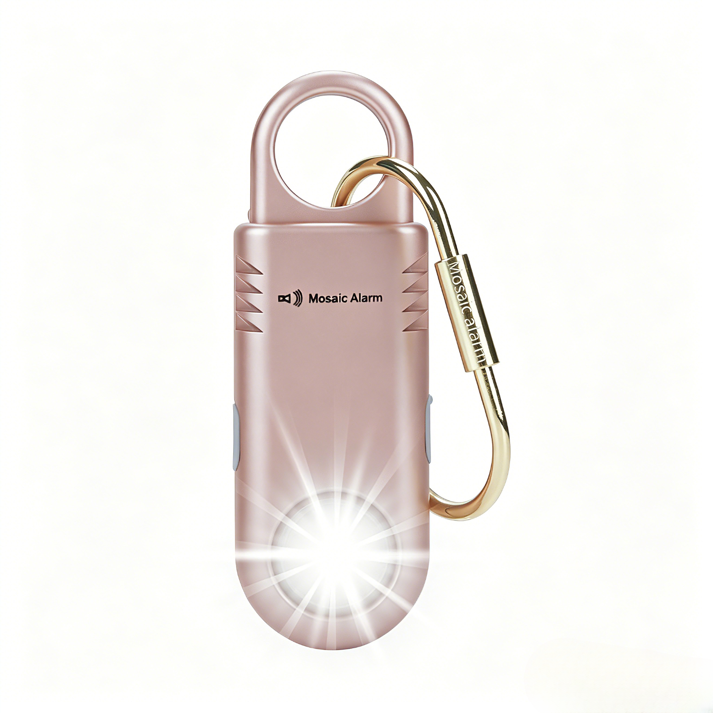 135 dB Personenalarm für Frauen & Mädchen | Wiederaufladbarer Schlüsselanhänger-Alarm mit Taschenlampe