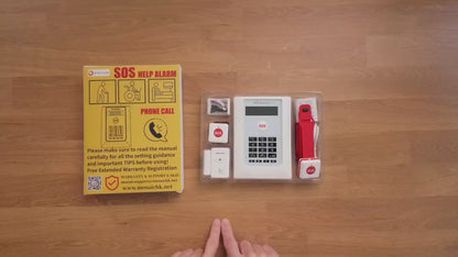 Seniors Lifealert System Help Alarm for Elderly Calls Family or 911 - No Monthly Fee